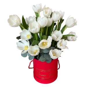 Sombrerera 20 tulipanes