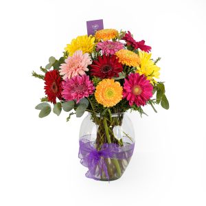 Florero Gerberas Surtidas