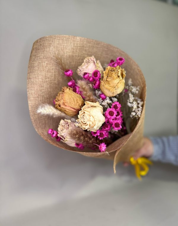 Ramo rosas secas - Imagen 3