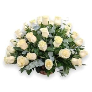 Canasto 24 Rosas